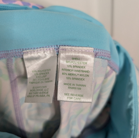 Lilly Pulitzer Luxletic Womens Leggings Size Small UPF 50+ Weekender - Picture 5 of 5